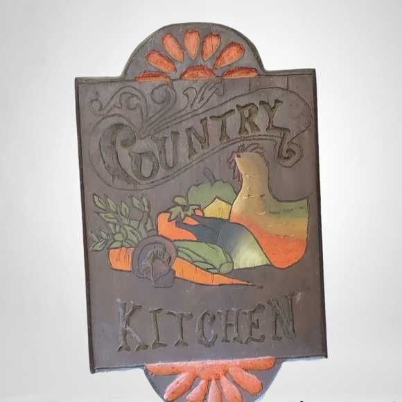 Accents Vintage Country Kitchen Wall Plaque Poshmark
